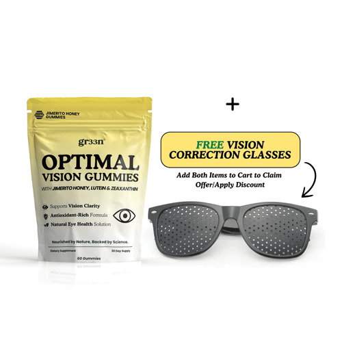 Vision Support Gummies (Jimerito Honey + Lutein + Zeaxanthin)