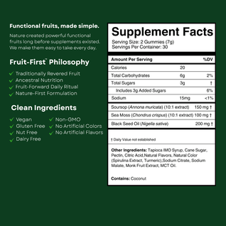 Soursop Immune Gummies