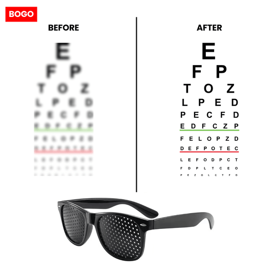 Vision Correction Pinhole Glasses - Gr33n